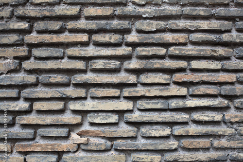 Roman brick wall