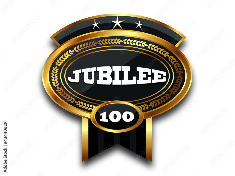 Naklejka premium MEDAL - JUBILEE - 1-1