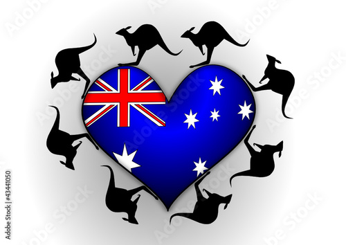 australisches herz