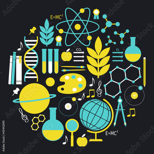 Science and Education Icon Set
