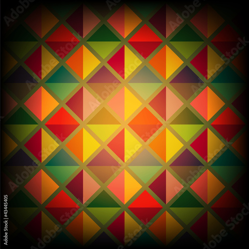 Abstract background with rhombuses pattern