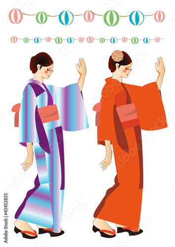 盆踊り　japanese summer dance
