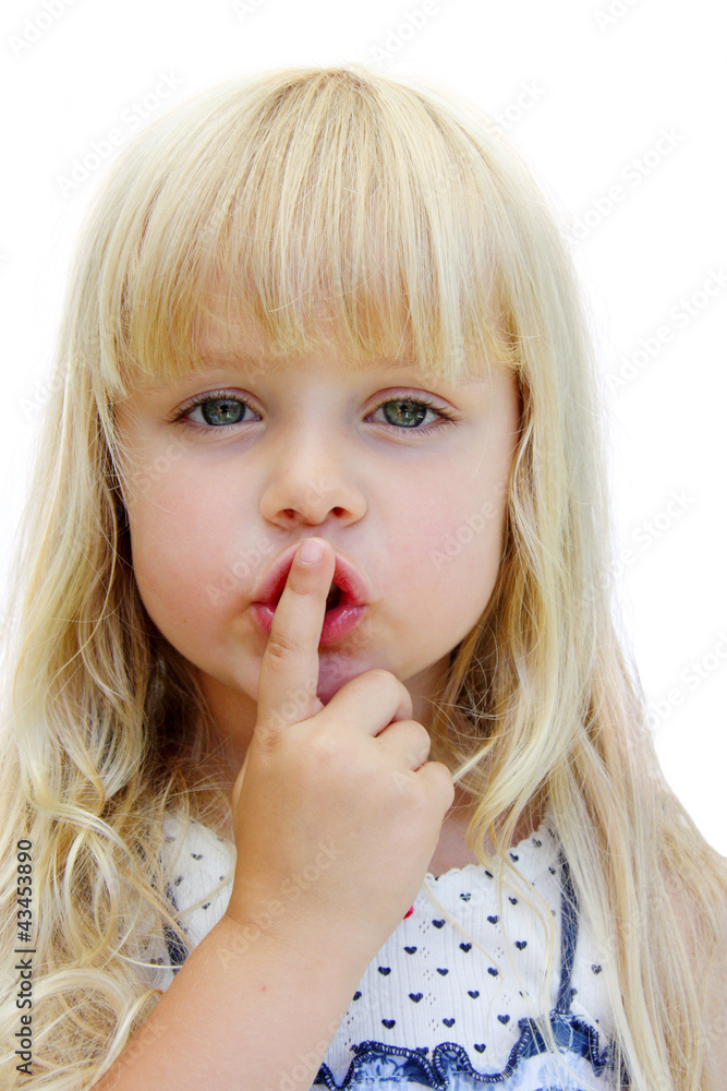 Psst...leise! StockFoto Adobe Stock