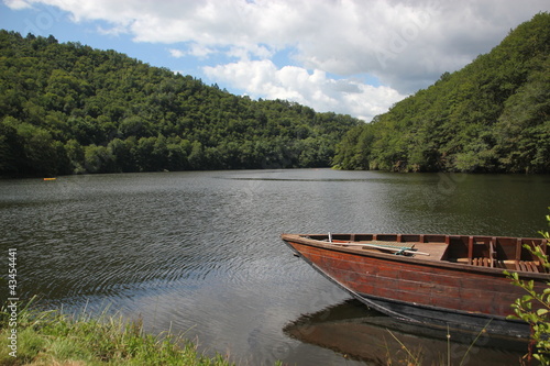 La rivi  re Dordogne.