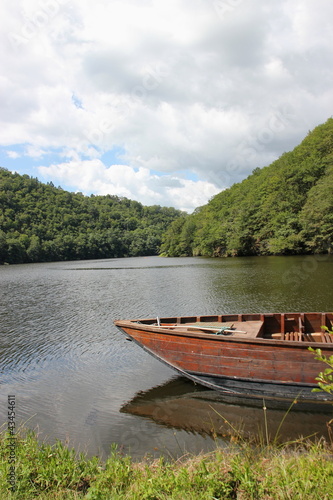 La rivi  re Dordogne.