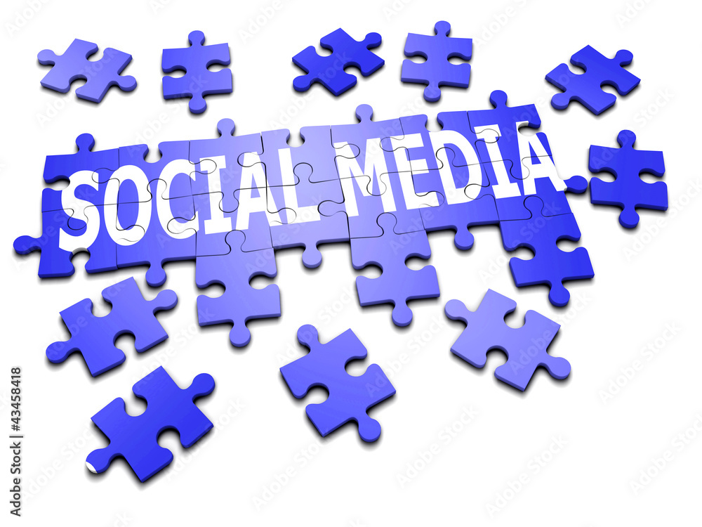 3d Jigsaw puzzle social media 3d Jigsaw puzzle social media
