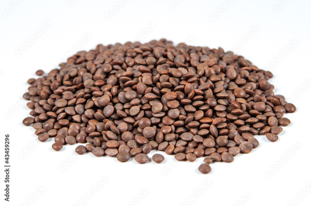 mountain-lentils, isolated on white background mountain-lentils, isolated on white background