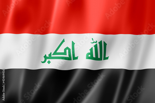 Bild auf Leinwand Iraqi flag
