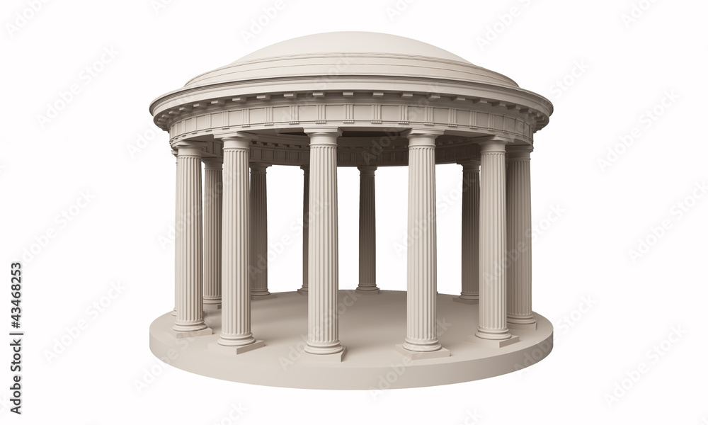 Obraz premium Rotunda classic, Doric order