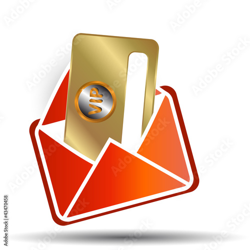 Gold vip card