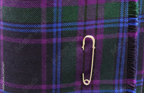 Obraz na plátne Kilt et épingle.