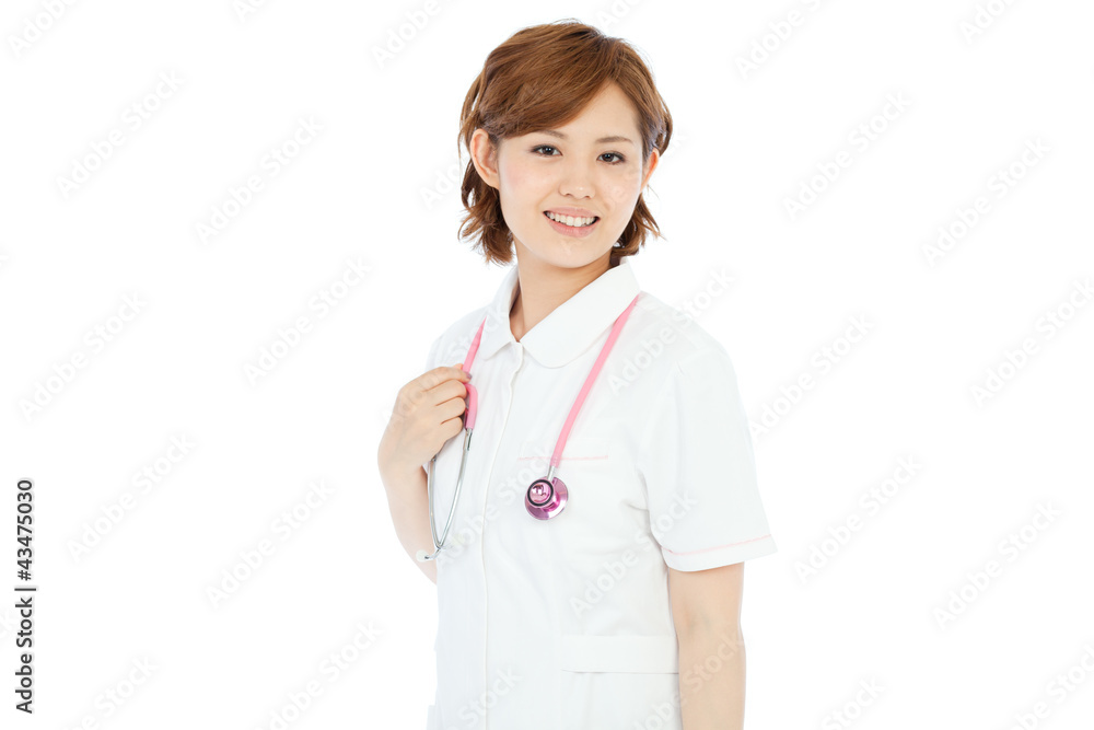 Beautiful young nurse. Portrait of asian. Beautiful young nurse. Portrait of asian.