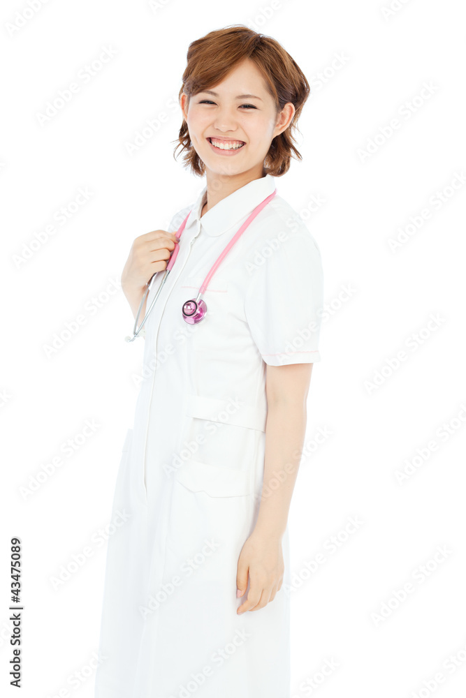 Beautiful young nurse. Portrait of asian. Beautiful young nurse. Portrait of asian.