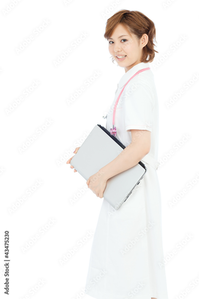 Beautiful young nurse. Portrait of asian. Beautiful young nurse. Portrait of asian.