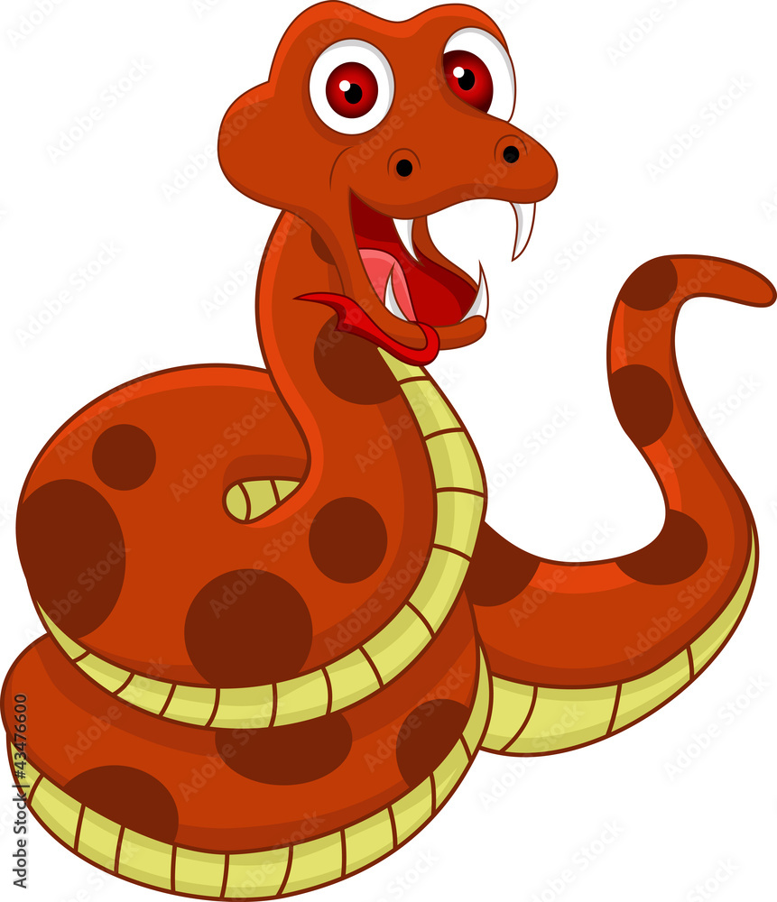 Fototapeta premium Funny snake