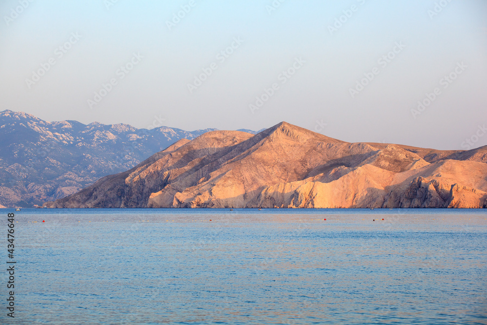 Naklejka premium Baska, Croatia