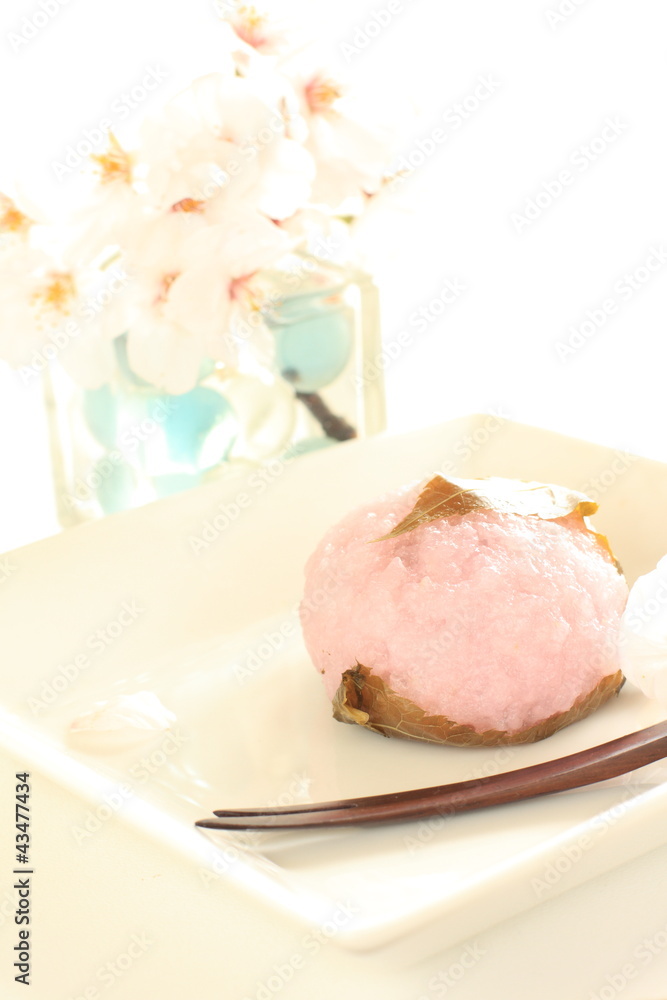 Japanese confectionery, Sakura Mochi