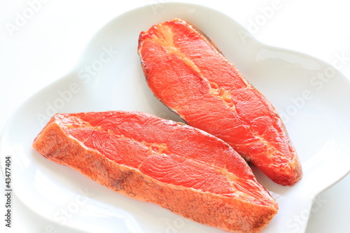 Japanese prepared fish seasoned with mirin