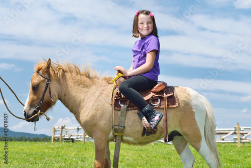 child ride pony