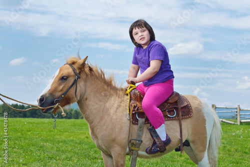 child ride pony