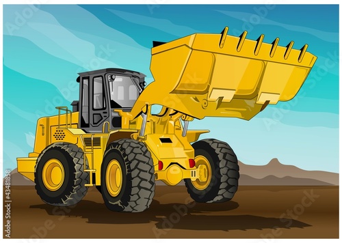 heavy equipment to clear