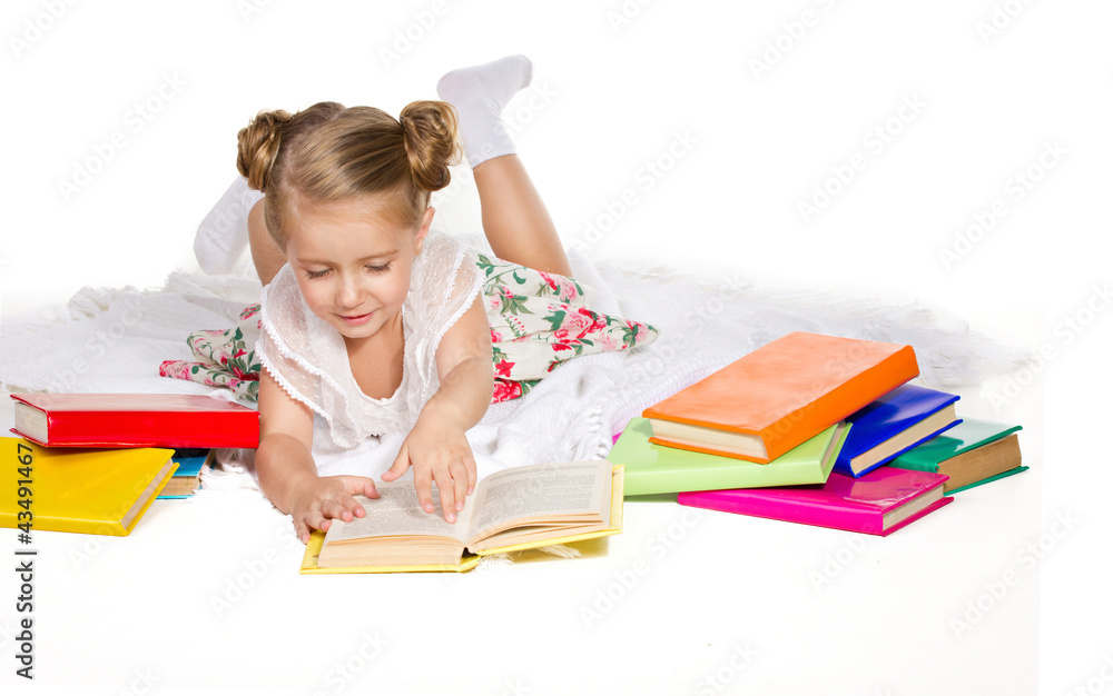 reading girl reading girl