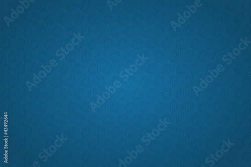 Blue hexagonal texture abstract background