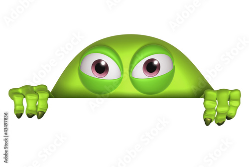 cartoon monster