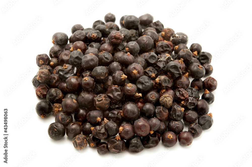 Dried juniper berries Dried juniper berries