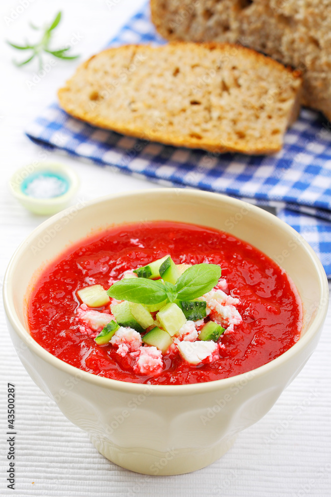Beet root soup Beet root soup