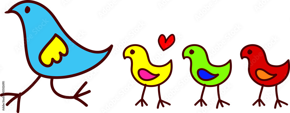 Fototapeta premium Birds 2