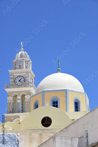 Santorini, Greece, Catholic Cathedral Fira