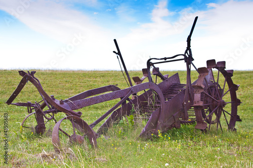 Antique Farming Plough