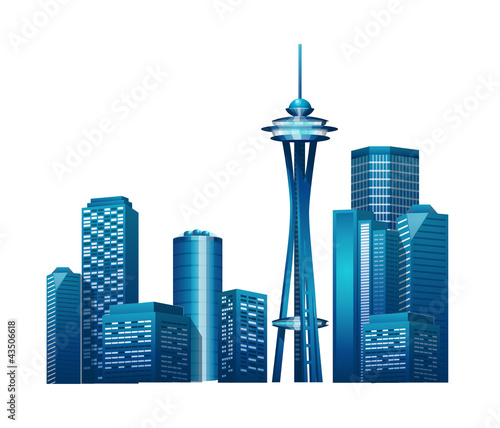 vector icon cityscape