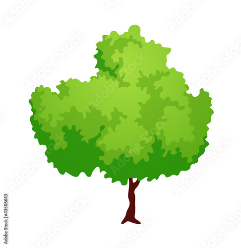vector icon tree