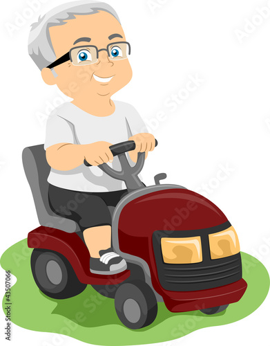 Senior Lawn Mower © BNP Design Studio