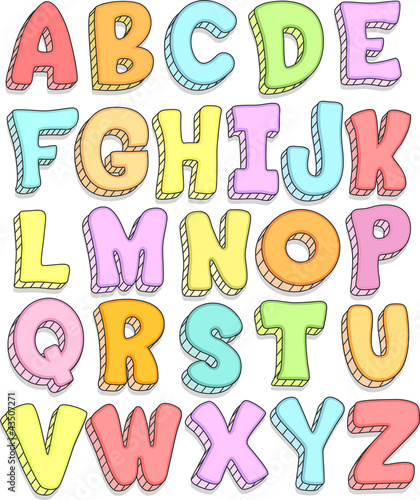 Alphabet Doodles