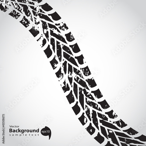 tire track background