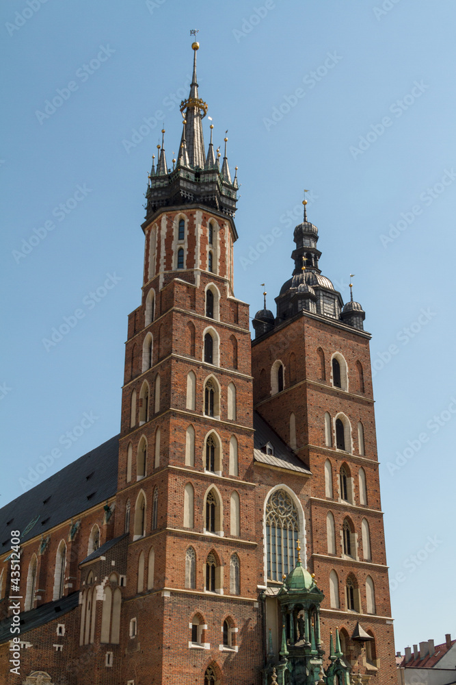 St. Mary's Basilica (Mariacki Church) - famous brick gothic chur