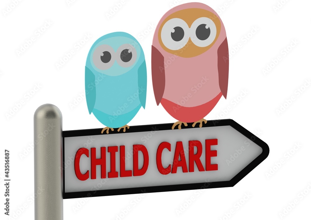 Obraz premium Child care