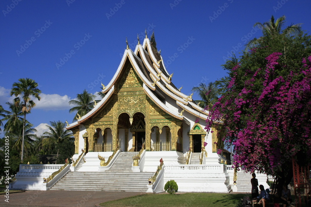 Buddhist Temple, Luang Prabang, Laos