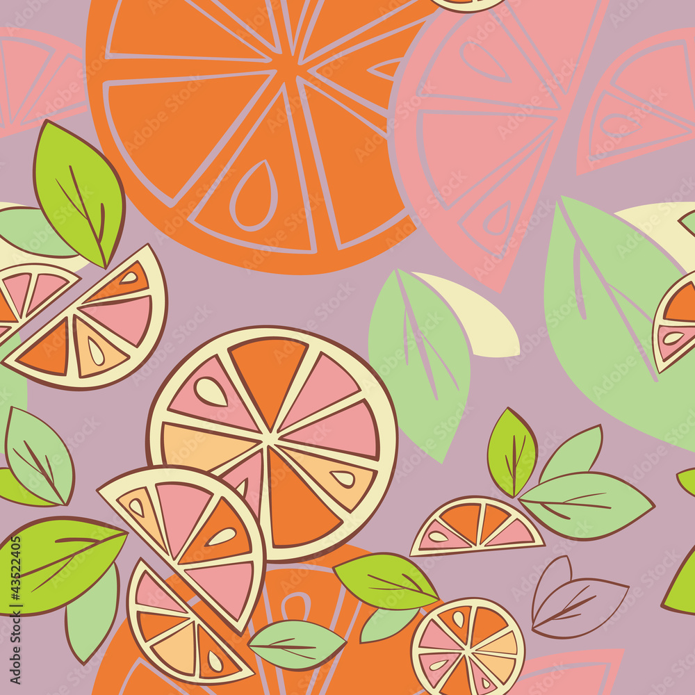 orange citrus bright Vector Seamless pattern background orange citrus bright Vector Seamless pattern background