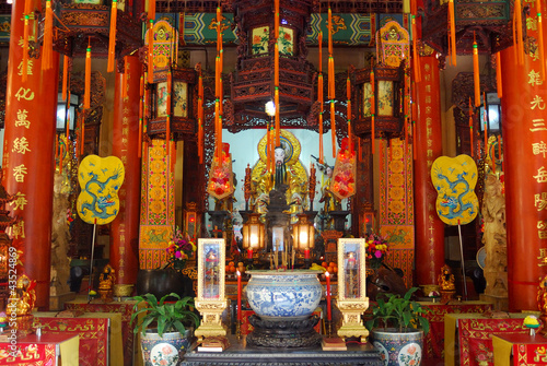 Buddhist temple,Tuen Mun, Hongkong