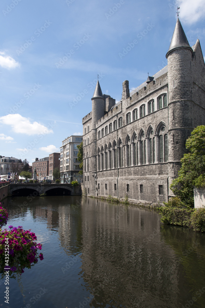 Obraz premium Castle in Gent, Belgium