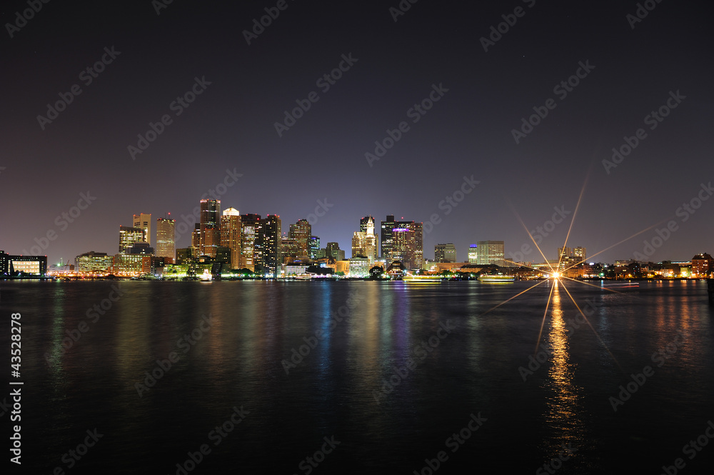Obraz premium Boston skyline