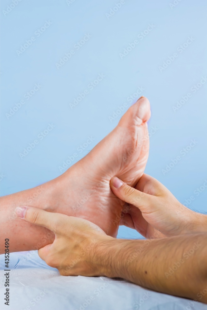 Fototapeta premium Fisioterapista, osteopata