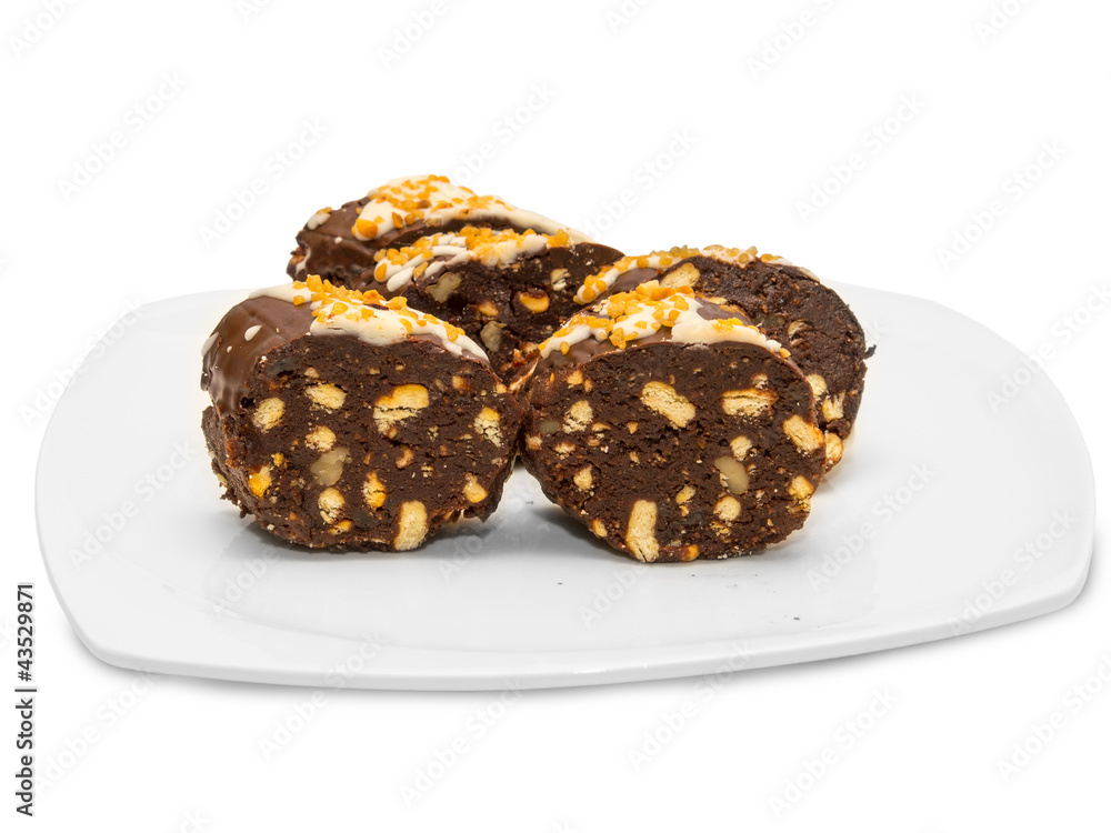 Cake isolated on white background Cake isolated on white background
