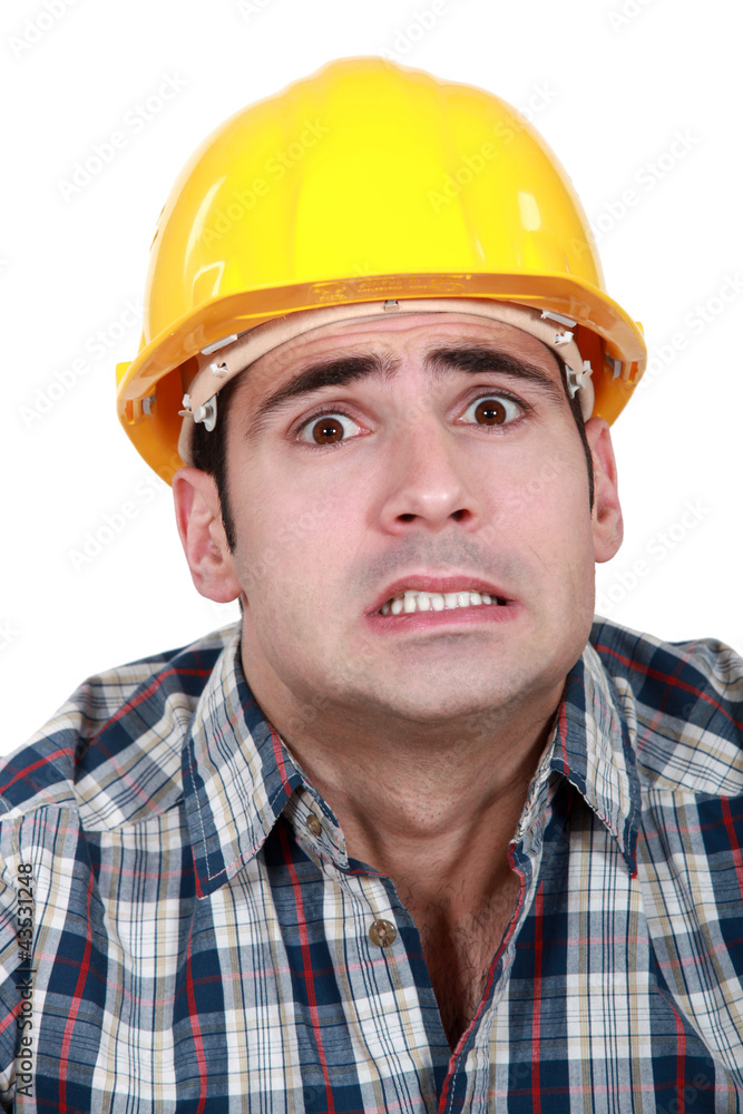craftsman looking frightened craftsman looking frightened