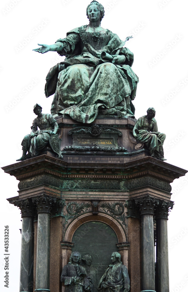 Maria Theresa Monument in Vienna Austria