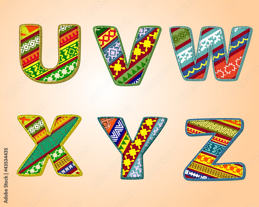 letters of fabric designs letters of fabric designs